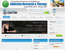 Tablet Screenshot of allaboutaddiction.com